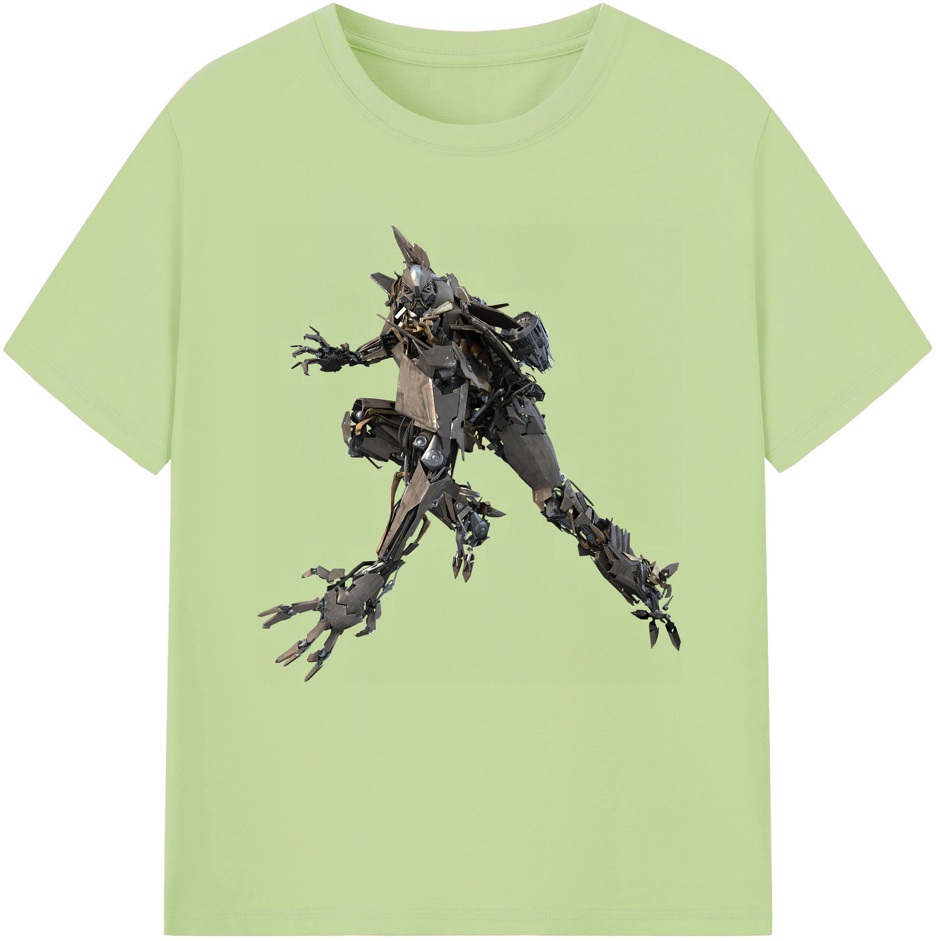 （画像用） Transformers トランスフォーマー 綿100％半袖Tシャツ（フロントプリント）